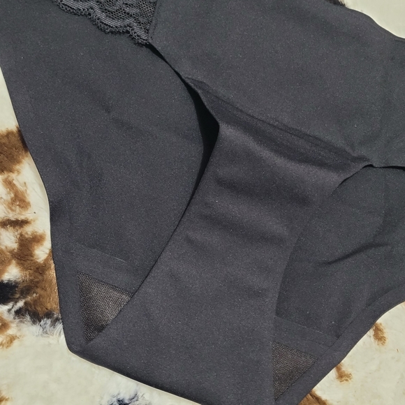 LEAK PROOF LACE CHEEKY BLACK SIZE XS - Picture 5 of 8